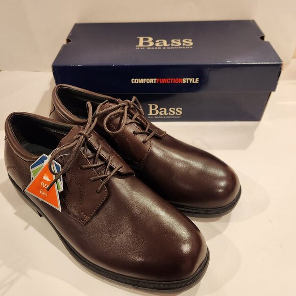 Oxford RUNWAY I Wide Cushion Step Flex Brown Leather Upper